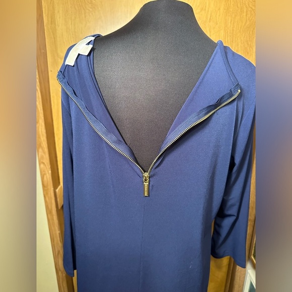 Michael Michael Kors navy blue mini shift dress size XL - Picture 6 of 10